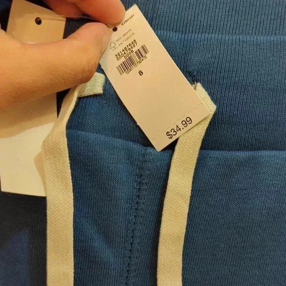 Gap Boy Terry Lined graphic Print crewneck pullover sweatshirt and pants - Picture 7 of 8